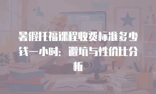 暑假托福课程收费标准多少钱一小时：避坑与性价比分析