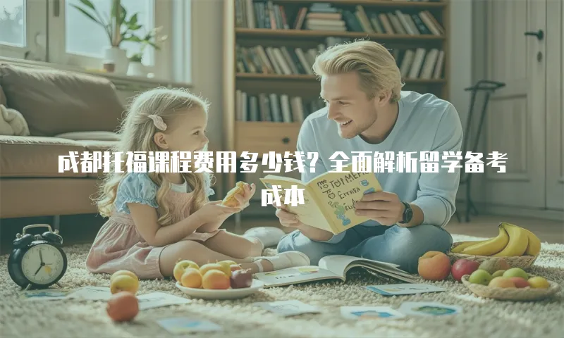 成都托福课程费用多少钱？全面解析留学备考成本