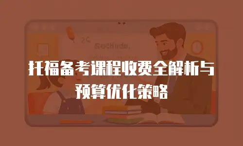 托福备考课程收费全解析与预算优化策略