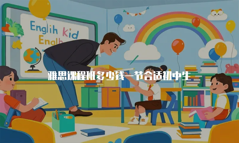 雅思课程班多少钱一节合适初中生
