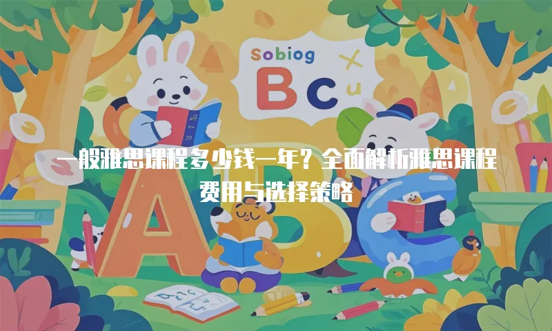一般雅思课程多少钱一年？全面解析雅思课程费用与选择策略