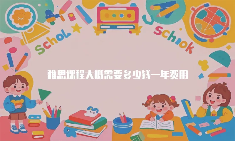 雅思课程大概需要多少钱一年费用