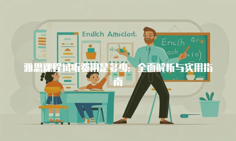 雅思课程试听费用是多少：全面解析与实用指南