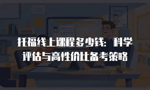 托福线上课程多少钱：科学评估与高性价比备考策略