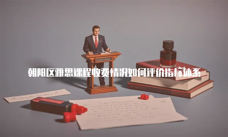 朝阳区雅思课程收费情况如何评价指标体系