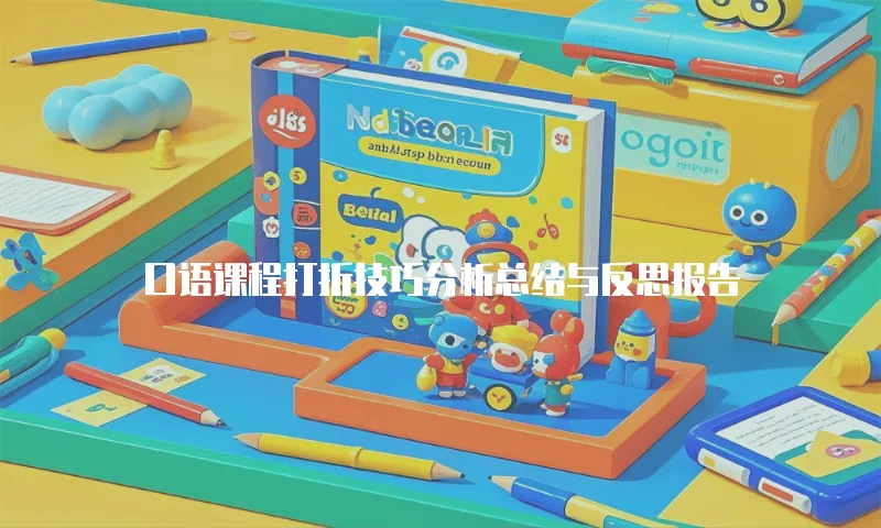 口语课程打折技巧分析总结与反思报告