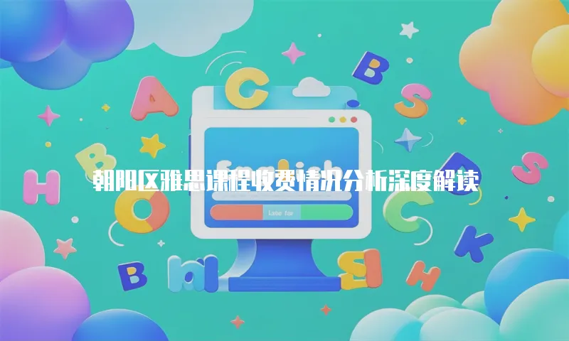 朝阳区雅思课程收费情况分析深度解读