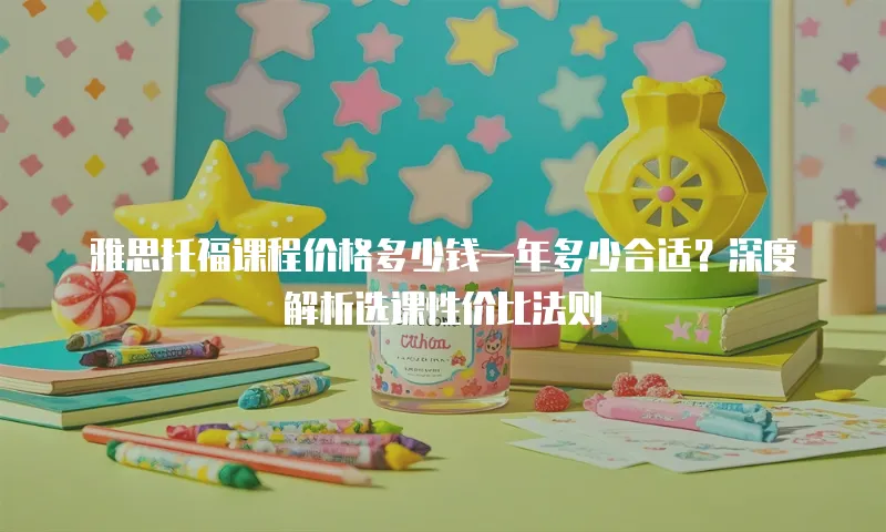 雅思托福课程价格多少钱一年多少合适？深度解析选课性价比法则