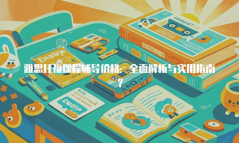 雅思托福课程辅导价格：全面解析与实用指南？