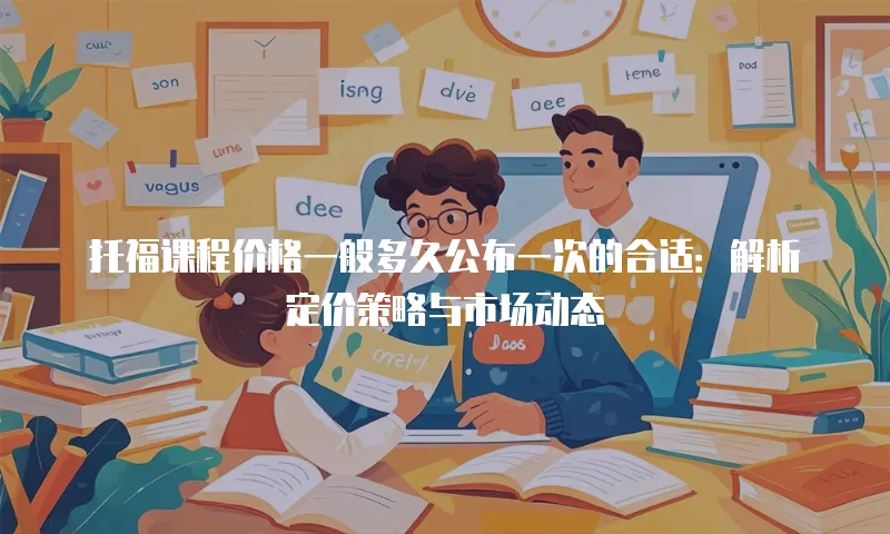 托福课程价格一般多久公布一次的合适：解析定价策略与市场动态
