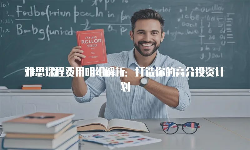 雅思课程费用明细解析：打造你的高分投资计划