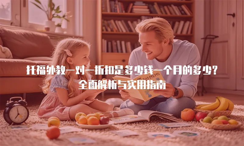 托福外教一对一折扣是多少钱一个月的多少？全面解析与实用指南