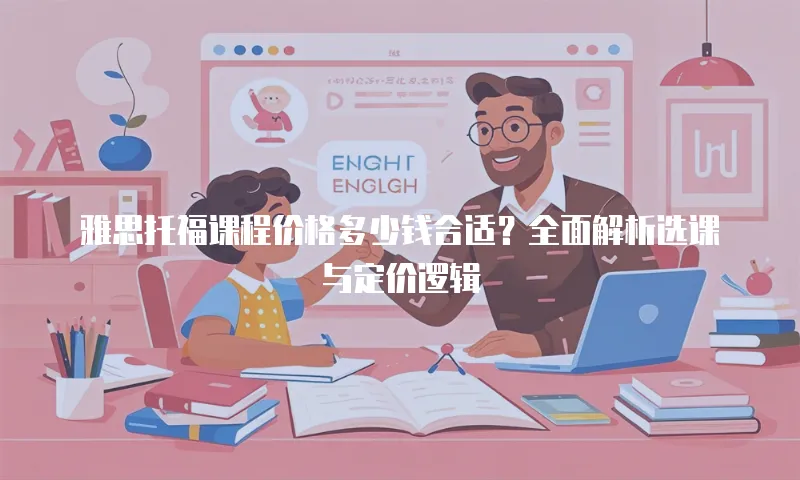 雅思托福课程价格多少钱合适？全面解析选课与定价逻辑