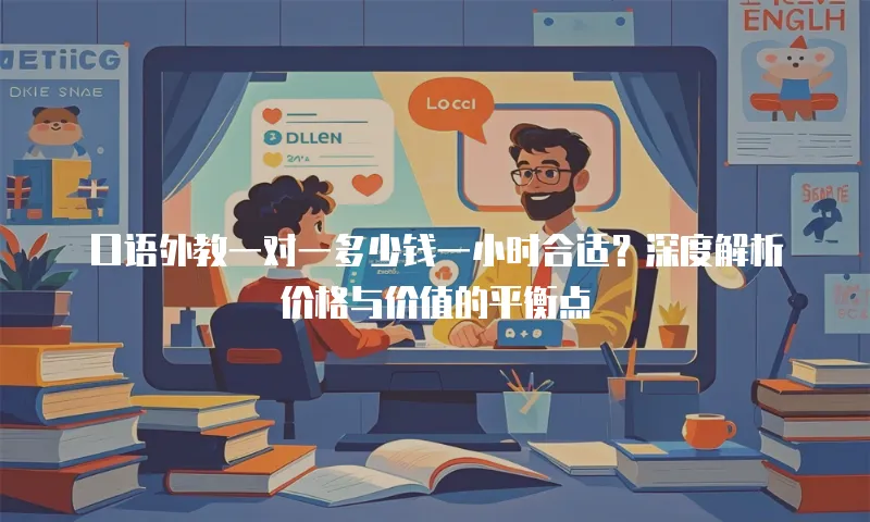 口语外教一对一多少钱一小时合适？深度解析价格与价值的平衡点