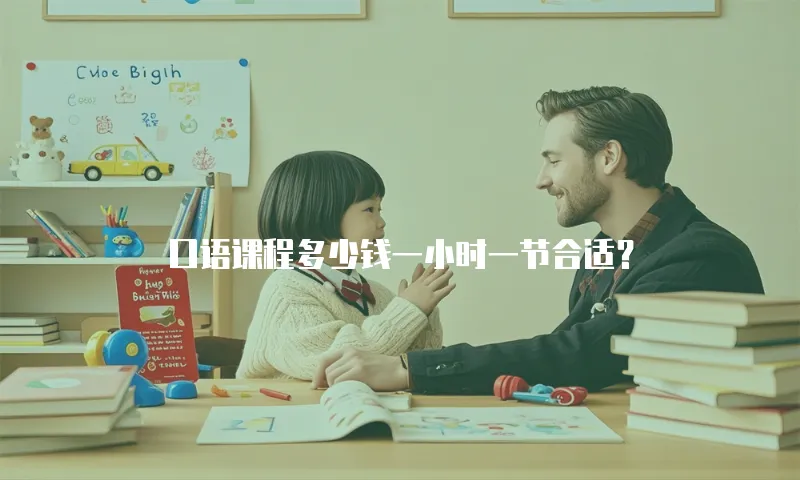 口语课程多少钱一小时一节合适？
