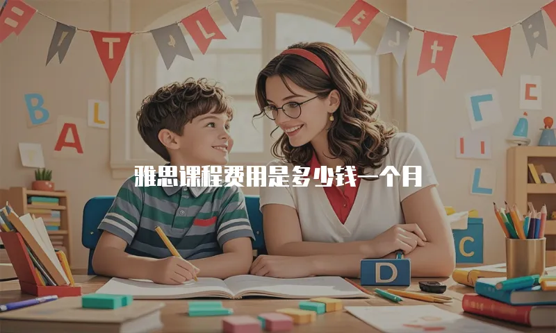 雅思课程费用是多少钱一个月