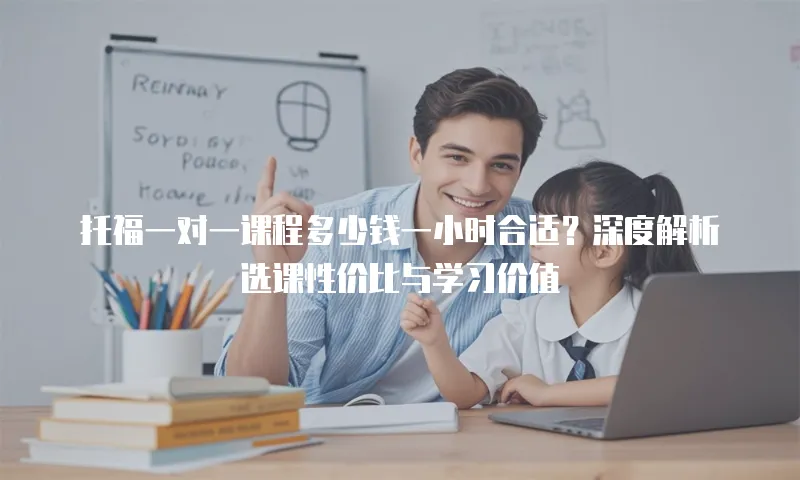 托福一对一课程多少钱一小时合适？深度解析选课性价比与学习价值