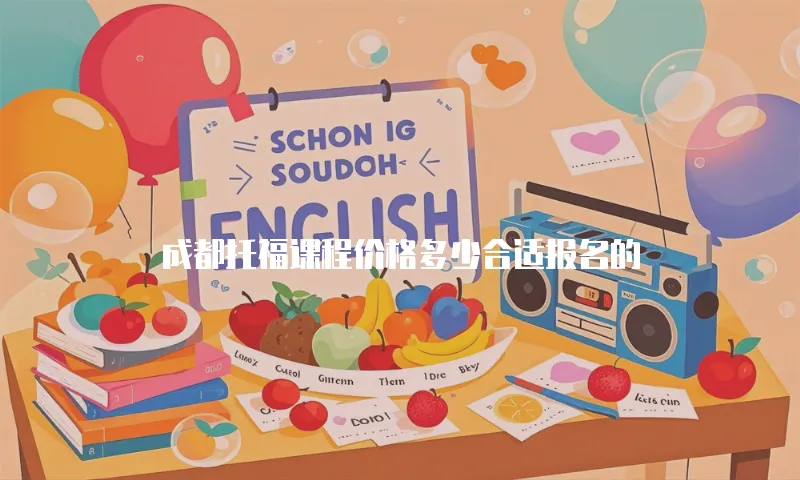 成都托福课程价格多少合适报名的