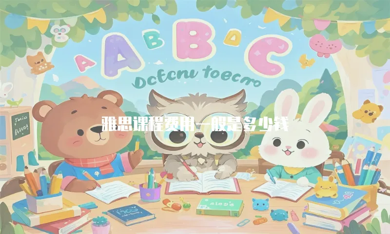 雅思课程费用一般是多少钱