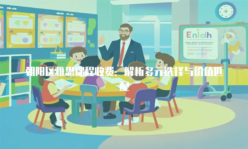 朝阳区雅思课程收费：解析多元选择与价值匹配