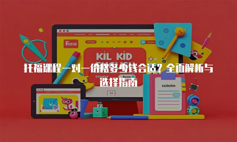 托福课程一对一价格多少钱合适？全面解析与选择指南