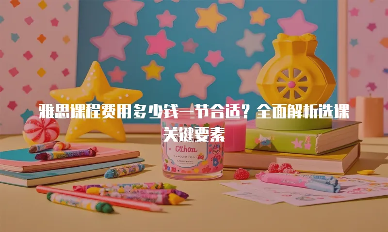 雅思课程费用多少钱一节合适？全面解析选课关键要素