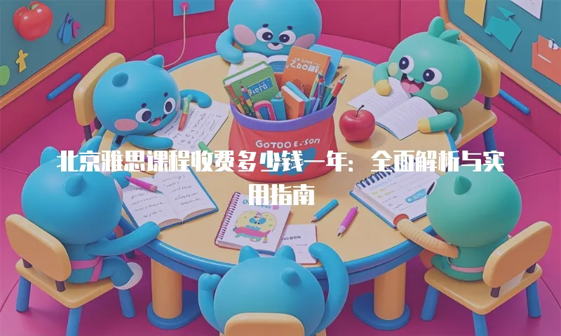 北京雅思课程收费多少钱一年：全面解析与实用指南