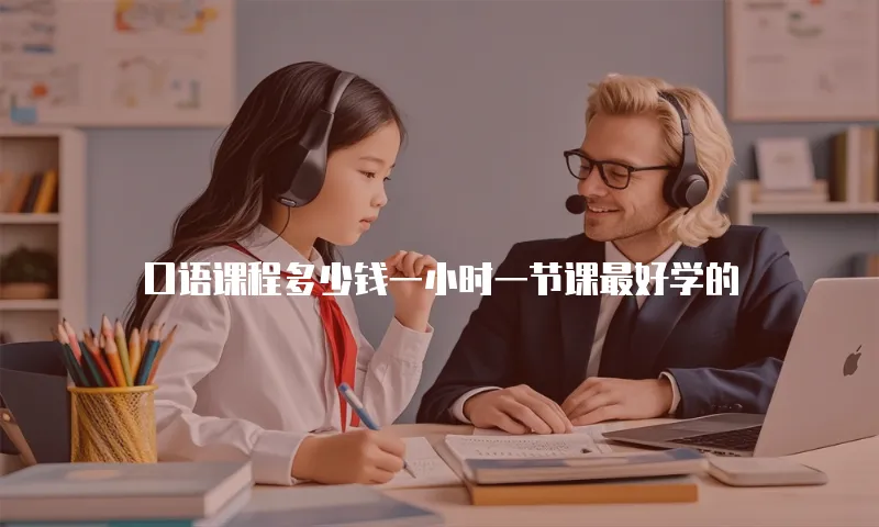 口语课程多少钱一小时一节课最好学的