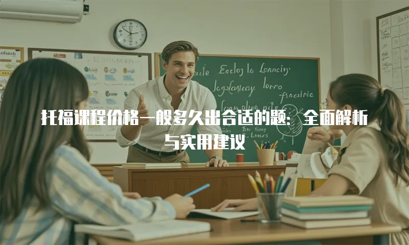 托福课程价格一般多久出合适的题：全面解析与实用建议
