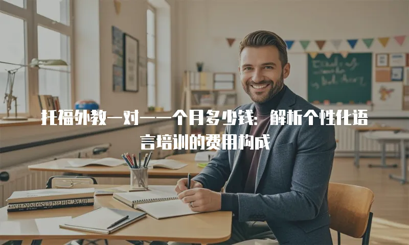 托福外教一对一一个月多少钱：解析个性化语言培训的费用构成