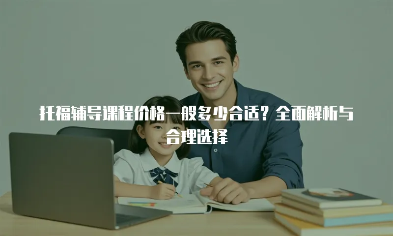 托福辅导课程价格一般多少合适？全面解析与合理选择