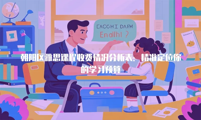 朝阳区雅思课程收费情况分析表：精准定位你的学习预算