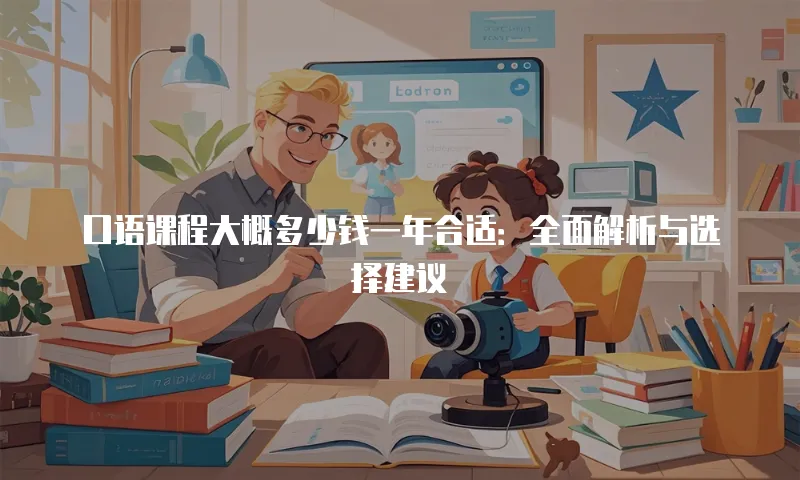 口语课程大概多少钱一年合适：全面解析与选择建议