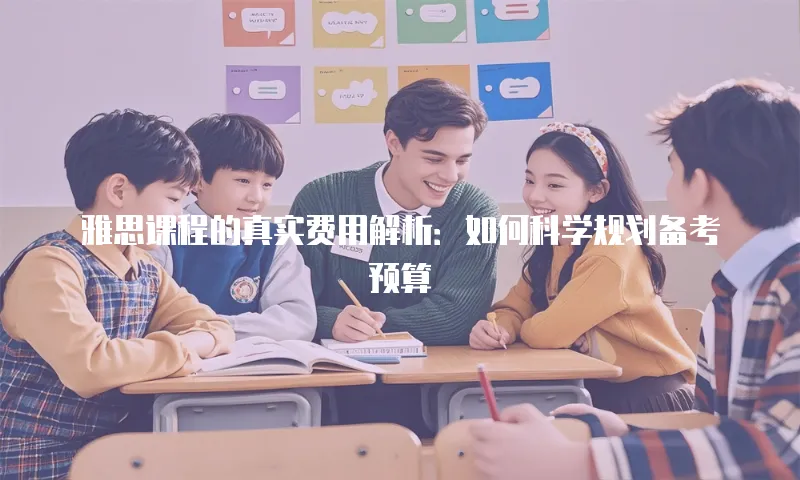 雅思课程的真实费用解析：如何科学规划备考预算