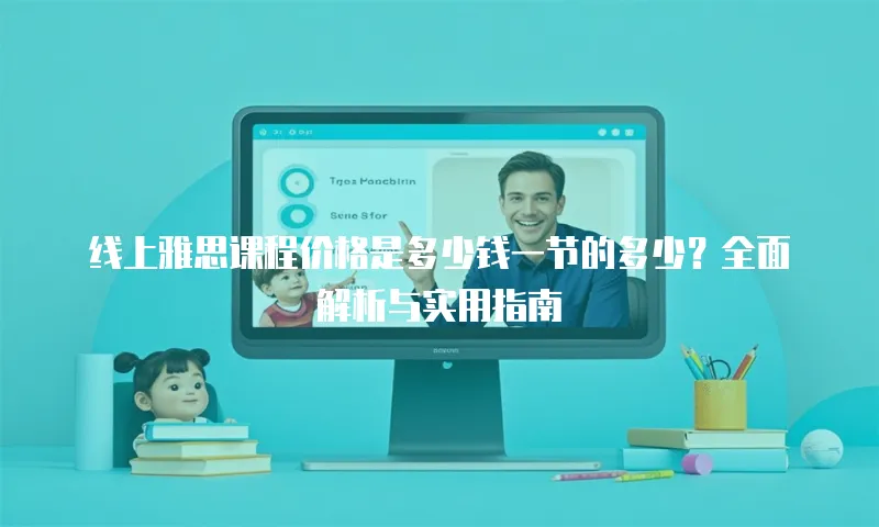 线上雅思课程价格是多少钱一节的多少？全面解析与实用指南