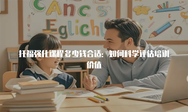 托福强化课程多少钱合适：如何科学评估培训价值
