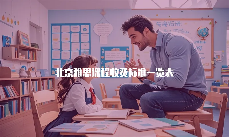 北京雅思课程收费标准一览表