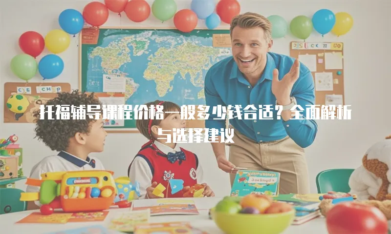 托福辅导课程价格一般多少钱合适？全面解析与选择建议