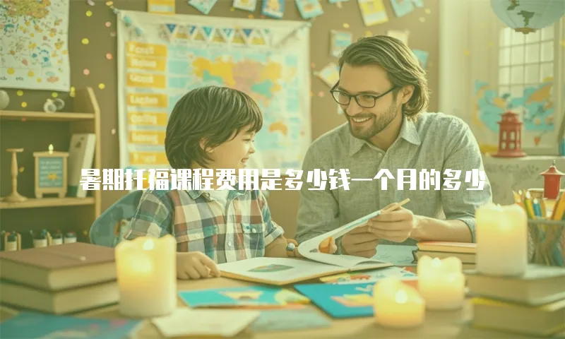 暑期托福课程费用是多少钱一个月的多少