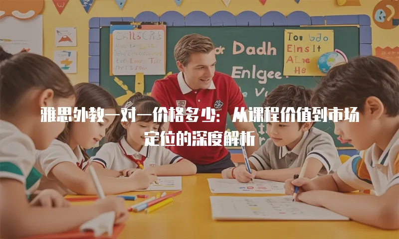 雅思外教一对一价格多少：从课程价值到市场定位的深度解析