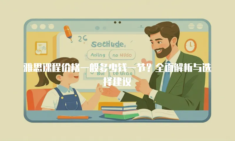 雅思课程价格一般多少钱一节？全面解析与选择建议