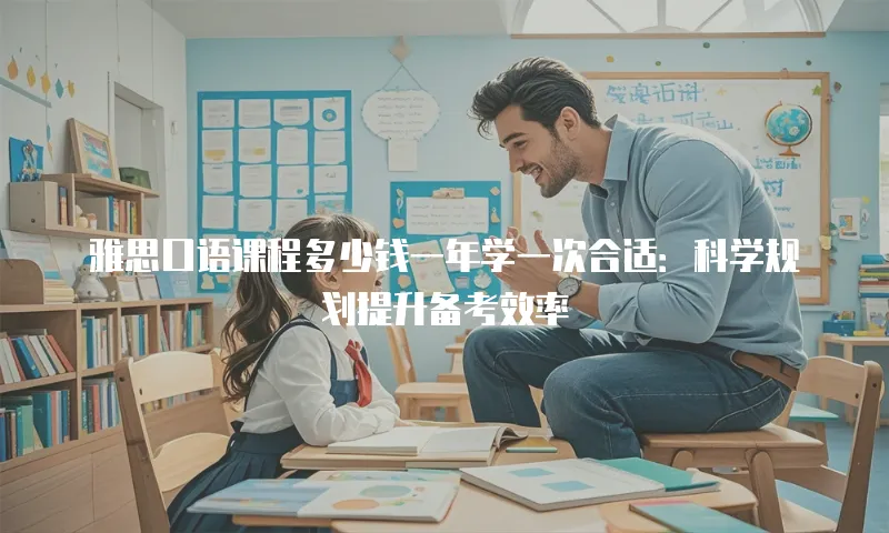 雅思口语课程多少钱一年学一次合适：科学规划提升备考效率
