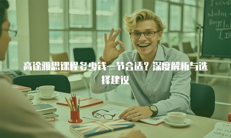 高途雅思课程多少钱一节合适？深度解析与选择建议