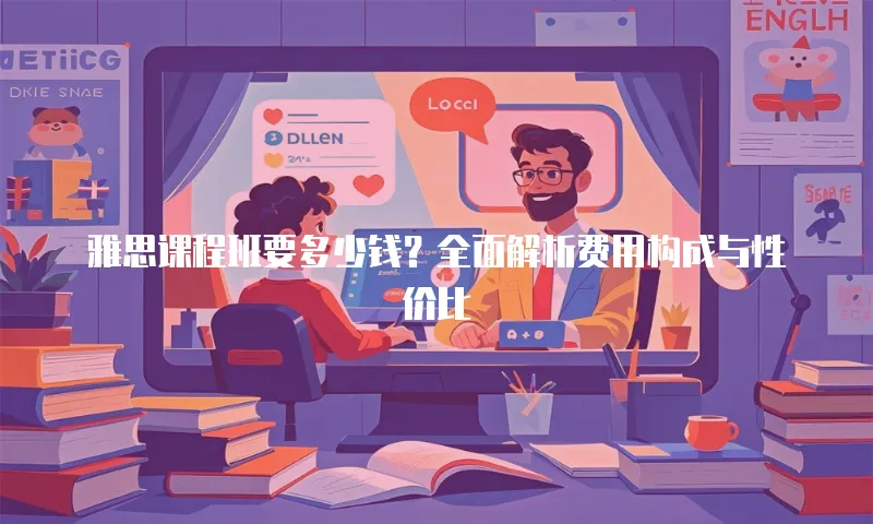雅思课程班要多少钱？全面解析费用构成与性价比