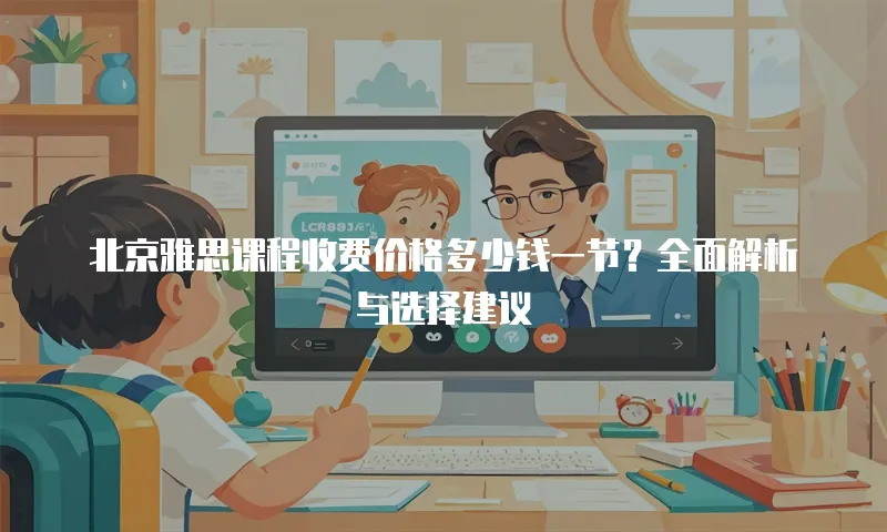 北京雅思课程收费价格多少钱一节？全面解析与选择建议