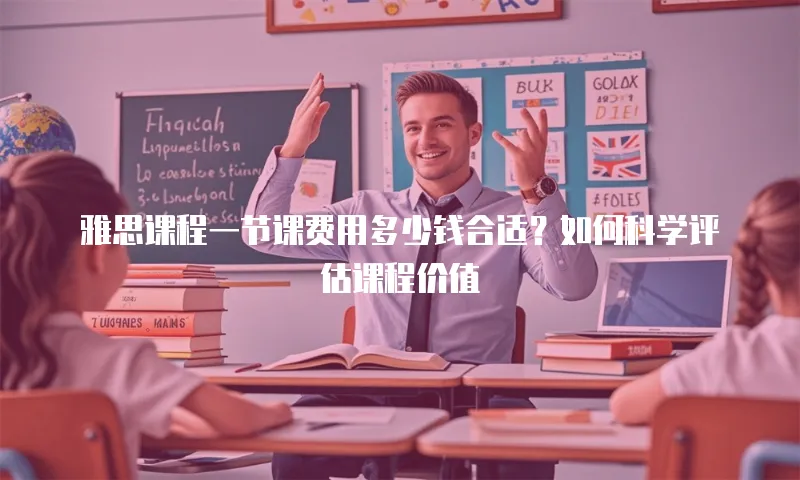 雅思课程一节课费用多少钱合适？如何科学评估课程价值