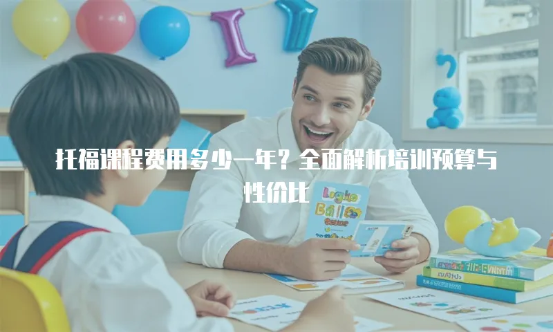 托福课程费用多少一年？全面解析培训预算与性价比