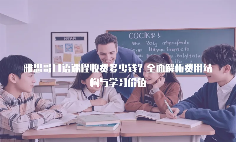 雅思哥口语课程收费多少钱？全面解析费用结构与学习价值
