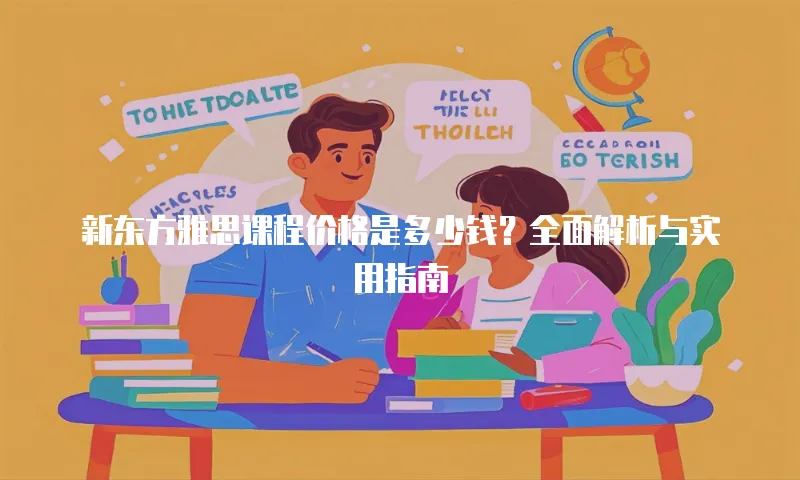 新东方雅思课程价格是多少钱？全面解析与实用指南
