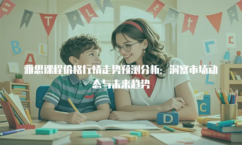 雅思课程价格行情走势预测分析：洞察市场动态与未来趋势
